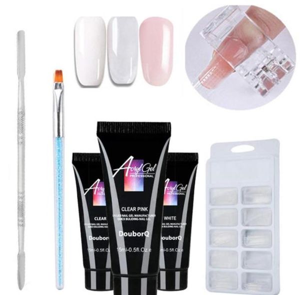 5pcs poly gel kit semi permanent quick extension easy apply crystal jelly manicure nail art salon acrylic builder diy uv varnish g9189541
5pcs poly gel kit semi permanent quick extension easy apply crystal jelly manicure nail art salon acrylic builder diy uv varnish g9189541