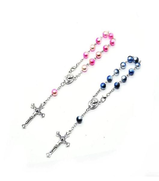 catholic rosary bracelet blue pink beads christ cross jesus virgin bracelet58521939634167, Black
catholic rosary bracelet blue pink beads christ cross jesus virgin bracelet58521939634167, Black