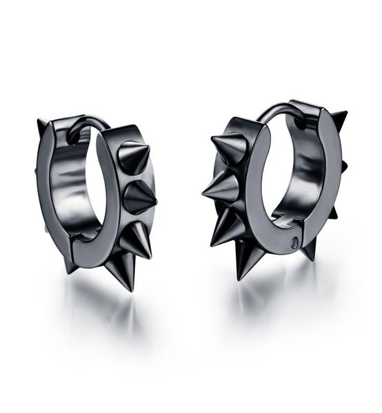men women spikes studded 316l stainless steel punk spiky round huggie hoop earrings 1pair1119139, Golden;silver
men women spikes studded 316l stainless steel punk spiky round huggie hoop earrings 1pair1119139, Golden;silver