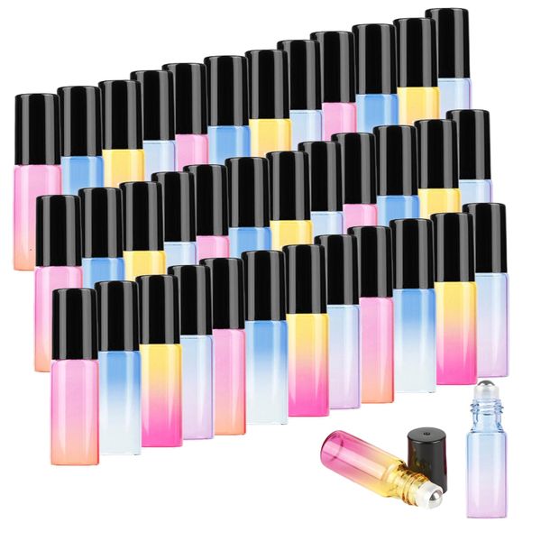 perfume bottle 20/30/50 pieces of glass roll bottle 5ml with metal roll ball glass bottle used for essential oil cologne perfume travel bott
perfume bottle 20/30/50 pieces of glass roll bottle 5ml with metal roll ball glass bottle used for essential oil cologne perfume travel bott
