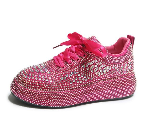 autumn leather women shoes new style fashion pink platform shoes ins platforms sneakers tide shine bling rhinestone shoes, Black
autumn leather women shoes new style fashion pink platform shoes ins platforms sneakers tide shine bling rhinestone shoes, Black