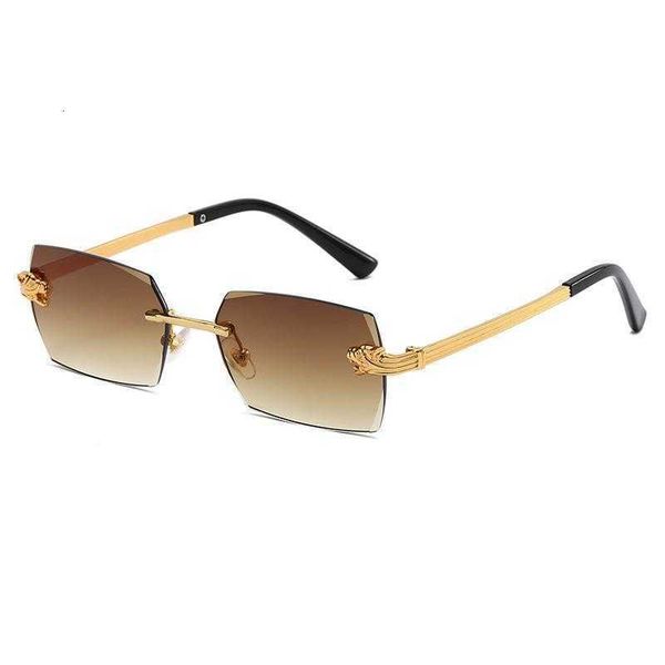 Fashion carti top sunglasses New Frameless Leopard Head Box Sunglasses with Square Cut Edges for Men and Women's Trendy Small Frame logo box
Fashion carti top sunglasses New Frameless Leopard Head Box Sunglasses with Square Cut Edges for Men and Women's Trendy Small Frame logo box