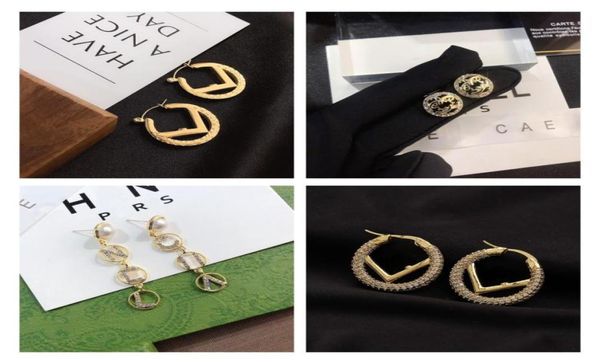 18k gold plated 925 sliver designers stud earring gem diamond pearl letter charm brand women tassel crystal earring wedding party 9302832, Golden;silver
18k gold plated 925 sliver designers stud earring gem diamond pearl letter charm brand women tassel crystal earring wedding party 9302832, Golden;silver
