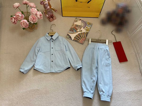 luxury designer tracksuit autumn double-sided dressing baby suit size 100-160 cm 2pcs lapel jacket and elastic waist pants, White
luxury designer tracksuit autumn double-sided dressing baby suit size 100-160 cm 2pcs lapel jacket and elastic waist pants, White
