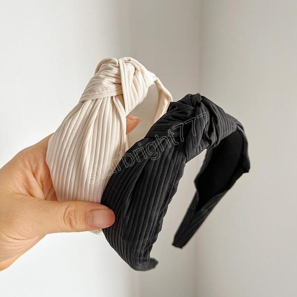 new fashion women;s hair accessories beige black headband center knot knitted hairband for headwear travel, Slivery;white
new fashion women;s hair accessories beige black headband center knot knitted hairband for headwear travel, Slivery;white