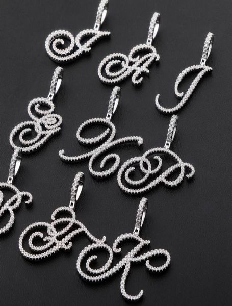 az cz custom artistic fontinitial letter pendant necklace iced out cubic zirconia for men women jewelry8762486, Silver
az cz custom artistic fontinitial letter pendant necklace iced out cubic zirconia for men women jewelry8762486, Silver