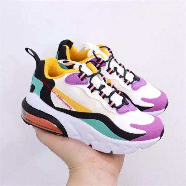 270 reacts kids running shoes for boys girls sneakers hyper pink bauhaus phantom university gold red multicolor toddler trainers for sale, Black
270 reacts kids running shoes for boys girls sneakers hyper pink bauhaus phantom university gold red multicolor toddler trainers for sale, Black