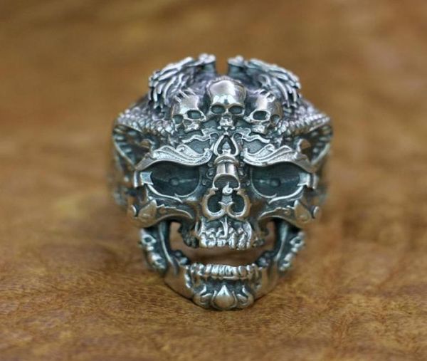 linsion 925 sterling silver high details dragon skulls ring mens biker ring ta132 us size 7 to 158532802, Golden;silver
linsion 925 sterling silver high details dragon skulls ring mens biker ring ta132 us size 7 to 158532802, Golden;silver
