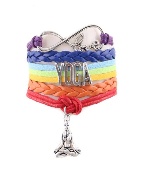 7 chakra infinity love yoga bracelet hatha yoga meditation ohm asana sport charm men bracelets bangles5742481, Golden;silver
7 chakra infinity love yoga bracelet hatha yoga meditation ohm asana sport charm men bracelets bangles5742481, Golden;silver