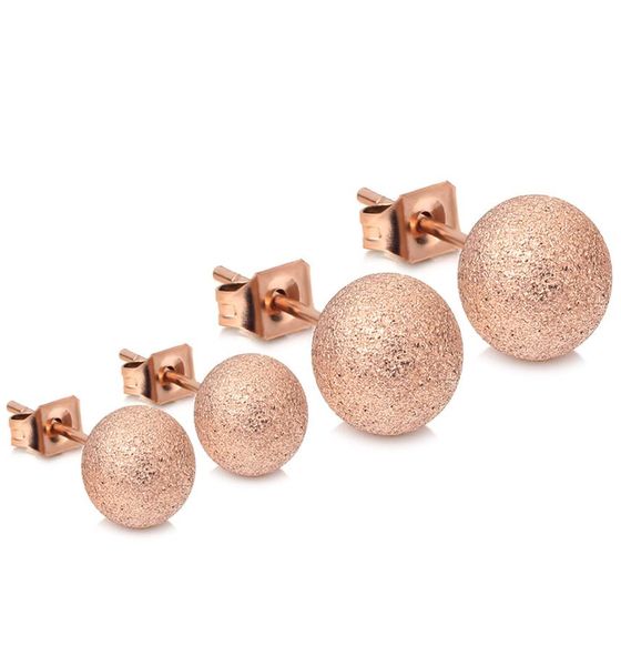 fashion earrings for women new stud earring 6mm 8mm ball shape titanium steel gold color party earrings4882320, Golden;silver
fashion earrings for women new stud earring 6mm 8mm ball shape titanium steel gold color party earrings4882320, Golden;silver