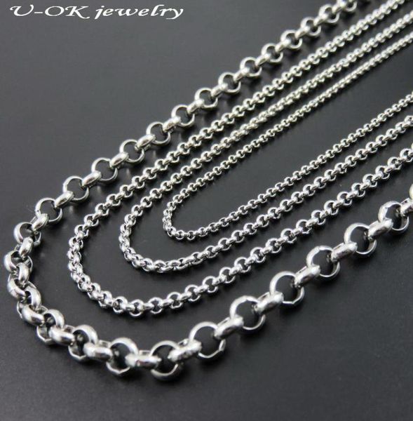 22536mm wide silver tone stainless steel rolo chain necklace for man women fashion locket chains stainless steel jewelry3863220
22536mm wide silver tone stainless steel rolo chain necklace for man women fashion locket chains stainless steel jewelry3863220