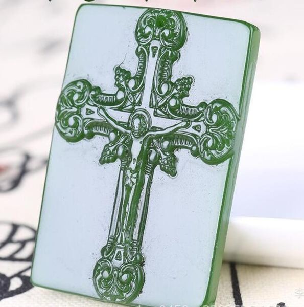 new natural jade china green jade pendant necklace amulet lucky cross pendant statue collection summer ornaments natural stone5276141, Silver
new natural jade china green jade pendant necklace amulet lucky cross pendant statue collection summer ornaments natural stone5276141, Silver