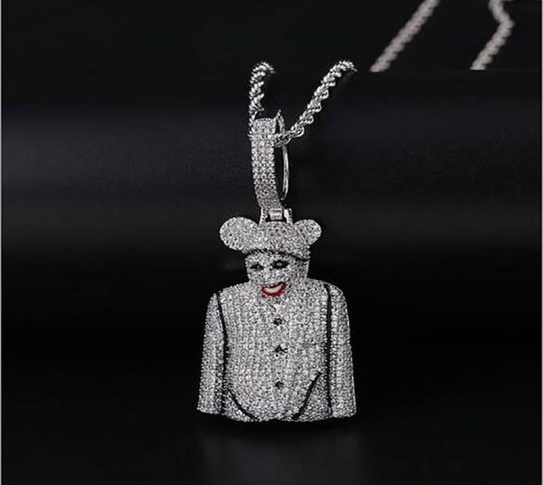 iced out cz bling clown micky pendant necklace mens micro pave cubic zirconia simulated diamonds giftts necklace9528403, Silver
iced out cz bling clown micky pendant necklace mens micro pave cubic zirconia simulated diamonds giftts necklace9528403, Silver