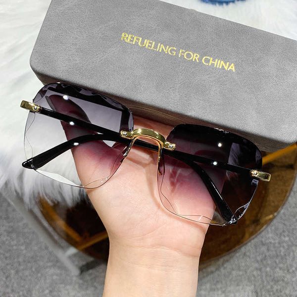 sunglasses new arrival 2023 rimless sunglasses luxury trendy shades sunglasses wholesale women fashion sunglasses high quality, White;black
sunglasses new arrival 2023 rimless sunglasses luxury trendy shades sunglasses wholesale women fashion sunglasses high quality, White;black