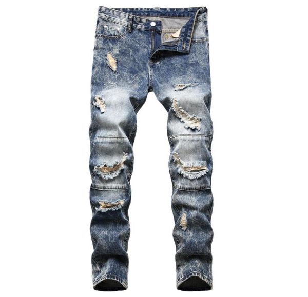 unique mens ripped slim fit jeans fashion panelled hole biker denim pants big size motocycle hip hop trousers for male jb9277931874464596, Blue
unique mens ripped slim fit jeans fashion panelled hole biker denim pants big size motocycle hip hop trousers for male jb9277931874464596, Blue
