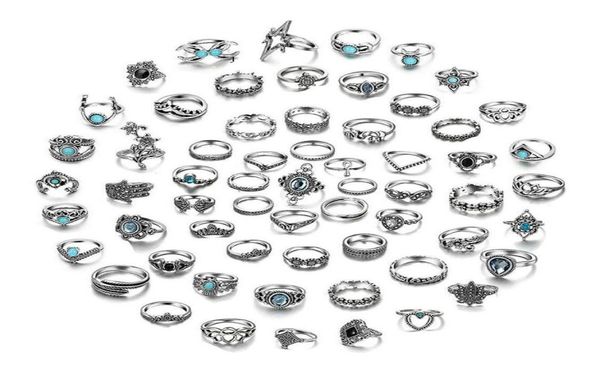 whole 60pcs womens rings vintage antique silver plated mix styles beautiful bohemian finger joint ring party gifts3871213, Golden;silver
whole 60pcs womens rings vintage antique silver plated mix styles beautiful bohemian finger joint ring party gifts3871213, Golden;silver