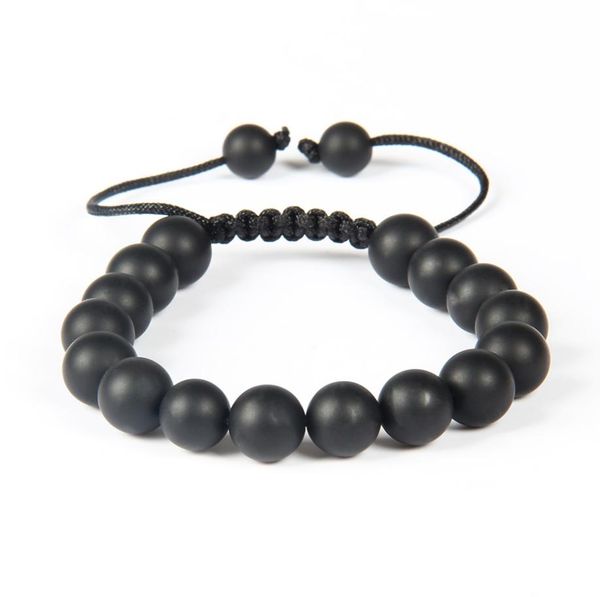 new whole 10pcslot fashion mens woven bracelet 10mm natural black round matte agate stone bead jewelry1760905, Golden;silver
new whole 10pcslot fashion mens woven bracelet 10mm natural black round matte agate stone bead jewelry1760905, Golden;silver