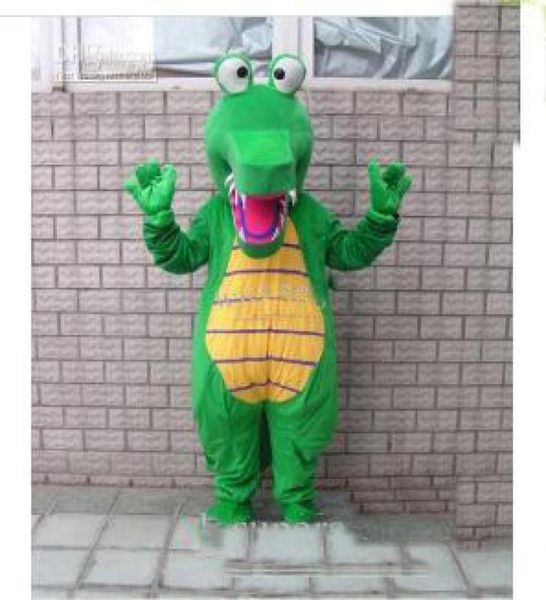 2019 discount factory crocodile alligator mascot costume fancy5080400, Red;yellow
2019 discount factory crocodile alligator mascot costume fancy5080400, Red;yellow