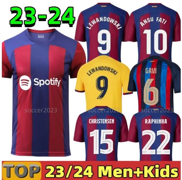 23 24 soccer jersey pedri lewandowski gavi camiseta de futbol ferran 2023 2024 ansu barcelonas football shirt men barca kit kids maillot de, Black;yellow
23 24 soccer jersey pedri lewandowski gavi camiseta de futbol ferran 2023 2024 ansu barcelonas football shirt men barca kit kids maillot de, Black;yellow