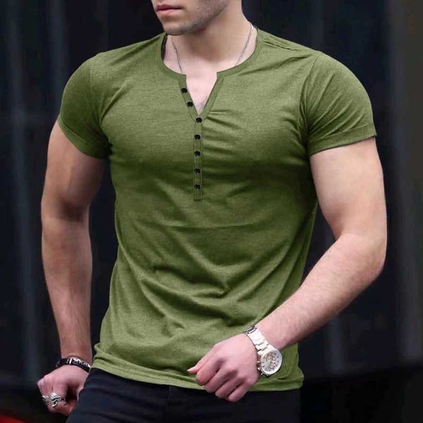 men's t-shirts vintage button-up henry neck mens t-shirt summer sports fitness slim short sleeve t shirts leisure men solid color skinn, White;black
men's t-shirts vintage button-up henry neck mens t-shirt summer sports fitness slim short sleeve t shirts leisure men solid color skinn, White;black