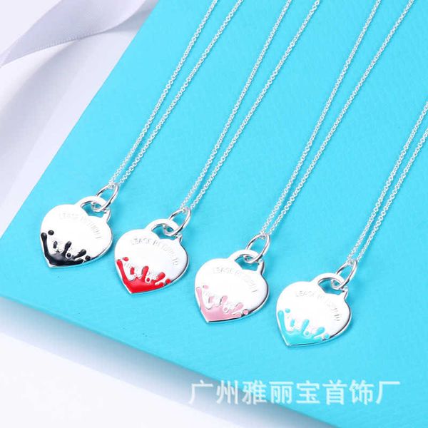 designer new tiffay love necklace feminine style sweet cool ins small design premium luxury fashion collar, Black
designer new tiffay love necklace feminine style sweet cool ins small design premium luxury fashion collar, Black