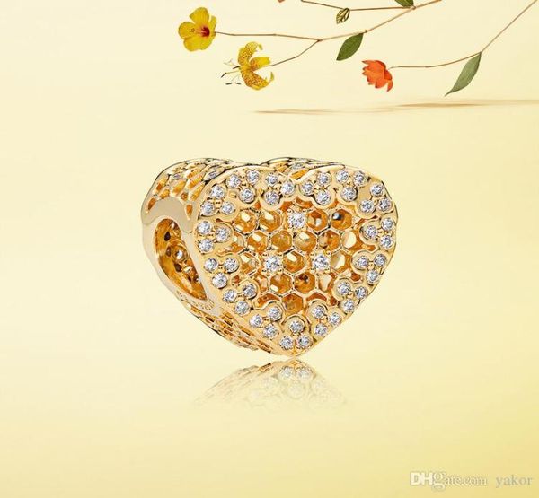 luxury 18k yellow gold heart honeycomb charm set original box for 925 sterling silver diy bracelet charms jewelry accessories1280021, Bronze;silver
luxury 18k yellow gold heart honeycomb charm set original box for 925 sterling silver diy bracelet charms jewelry accessories1280021, Bronze;silver
