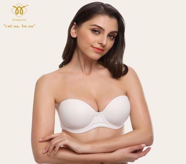 bras wingslove womens strapless full figure bra underwire multiway contour plus size red carpet6204360, Red;black
bras wingslove womens strapless full figure bra underwire multiway contour plus size red carpet6204360, Red;black