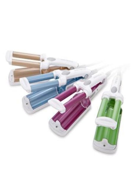 pritech tb795 professional green pink blue gold ceramic tourmaline ionic triple barrel 14mm hair curling iron european plug3107987
pritech tb795 professional green pink blue gold ceramic tourmaline ionic triple barrel 14mm hair curling iron european plug3107987