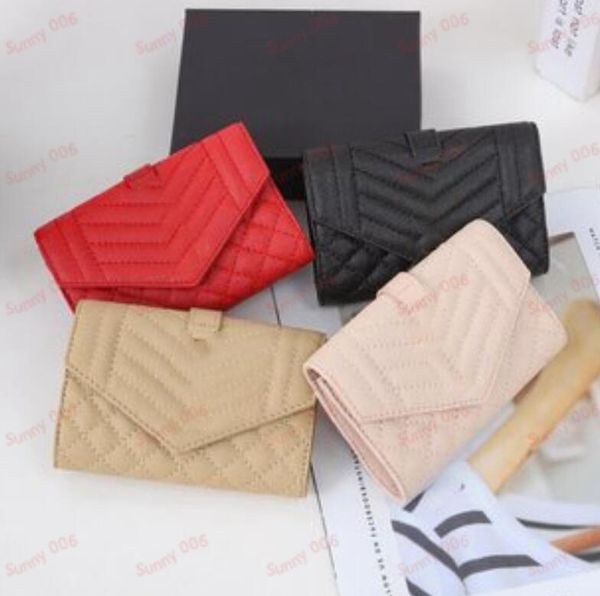 european and american short wallet luxury classic designer small purse multi-function card holder envelope bag wallets flap bags, Red;black
european and american short wallet luxury classic designer small purse multi-function card holder envelope bag wallets flap bags, Red;black