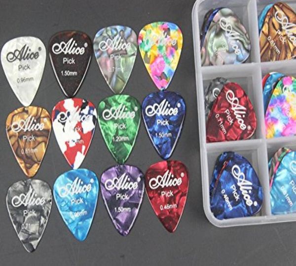 alice celluloid acoustic electric guitar picks plectrum various colors 046 071 081 096 120 150mm hard case4336415
alice celluloid acoustic electric guitar picks plectrum various colors 046 071 081 096 120 150mm hard case4336415