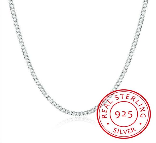 women039s 2mm side chain 925 sterling silver 16quot18quot20quot22quot24quot short long fit charms necklaces colar de 3996088
women039s 2mm side chain 925 sterling silver 16quot18quot20quot22quot24quot short long fit charms necklaces colar de 3996088