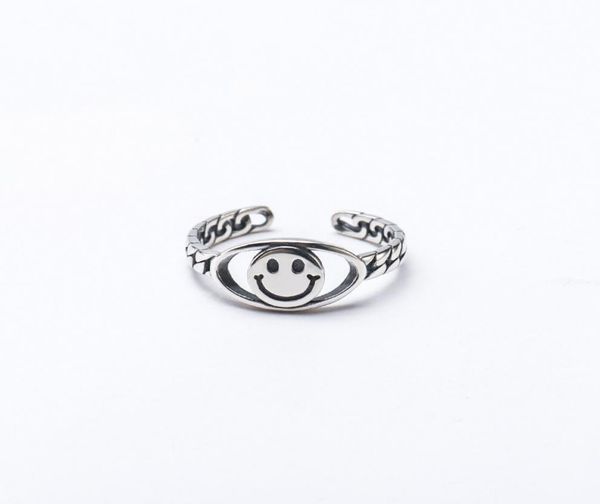 real s925 full body sterling sliver ring adjustable opening mouth simple elegant smile face design sliver rings female ladies fing9558949, Silver
real s925 full body sterling sliver ring adjustable opening mouth simple elegant smile face design sliver rings female ladies fing9558949, Silver