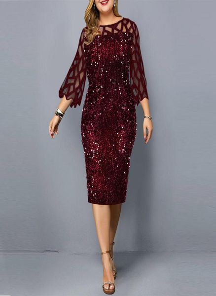 2022 sparkle burgundy sequin sheath mother of the bride dress jewel neck 34 length sleeve tea length groom party gowns robe de so5514299, Black;red
2022 sparkle burgundy sequin sheath mother of the bride dress jewel neck 34 length sleeve tea length groom party gowns robe de so5514299, Black;red