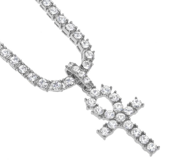 new arrival egyptian ankh key of life pendant necklace goldsilver color with bling rhinestones fashion vintage hip hop jewelry2006060, Silver
new arrival egyptian ankh key of life pendant necklace goldsilver color with bling rhinestones fashion vintage hip hop jewelry2006060, Silver