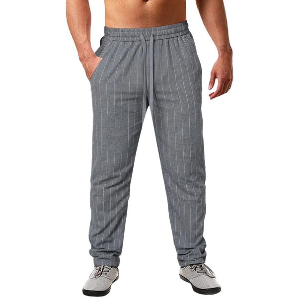 men's pants man casual fashion male clothes slim fit quality middle waist classic striped trousers beach streatwear 230714, Black
men's pants man casual fashion male clothes slim fit quality middle waist classic striped trousers beach streatwear 230714, Black