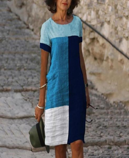 casual dresses summer trend fashion round neck plaid print contrasting colors patchwork short sleeve basic midi dress ropa de muje8531395, Black;gray
casual dresses summer trend fashion round neck plaid print contrasting colors patchwork short sleeve basic midi dress ropa de muje8531395, Black;gray