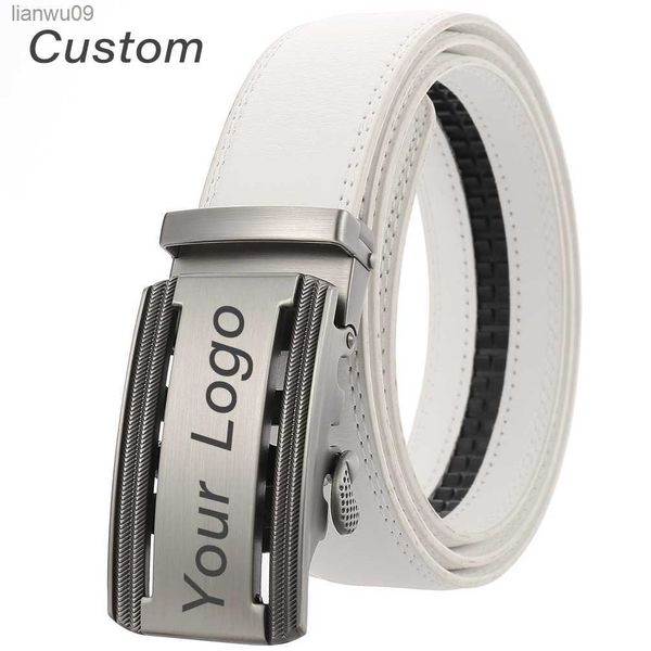 personalized mens white leather belt business custom engraved name men's automatic buckle accessories waistband gifts l230704, Black;brown 
personalized mens white leather belt business custom engraved name men's automatic buckle accessories waistband gifts l230704, Black;brown