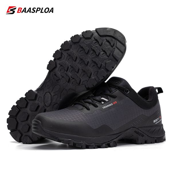 dress shoes baasploa man nonslip sneakers wearresistant hiking shoes men outdoor waterproof sneaker light male walking shoes 230714, Black
dress shoes baasploa man nonslip sneakers wearresistant hiking shoes men outdoor waterproof sneaker light male walking shoes 230714, Black
