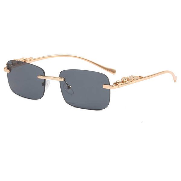 fashion carti sunglasses cheetah decorative frameless square sunglasses for men leopard head metal women colorful lenses with logo box, White;black
fashion carti sunglasses cheetah decorative frameless square sunglasses for men leopard head metal women colorful lenses with logo box, White;black