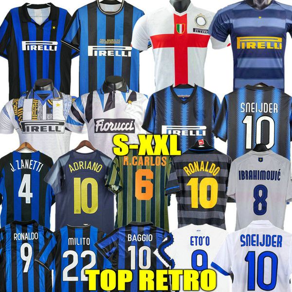 finals 2009 milito sneijder zanetti milan retro soccer jersey eto'o football 97 98 99 01 02 03 djorkaeff baggio adriano 10 11 07 08 09, Black;yellow
finals 2009 milito sneijder zanetti milan retro soccer jersey eto'o football 97 98 99 01 02 03 djorkaeff baggio adriano 10 11 07 08 09, Black;yellow