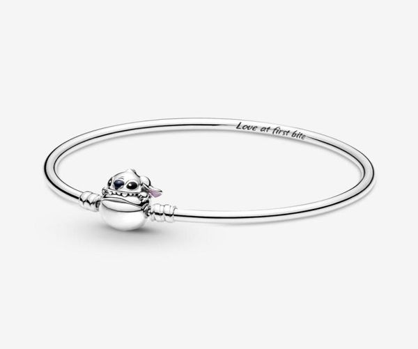 high polish stitch biting clasp bangle 100 925 sterling silver bracelet fashion jewelry making for women gifts6506939, Black
high polish stitch biting clasp bangle 100 925 sterling silver bracelet fashion jewelry making for women gifts6506939, Black
