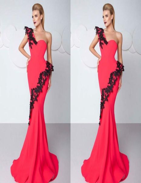 2018 red mermaid prom dresses one shoulder sweep train women evening gowns applique lace made in china elegant party gown3724156, Black
2018 red mermaid prom dresses one shoulder sweep train women evening gowns applique lace made in china elegant party gown3724156, Black