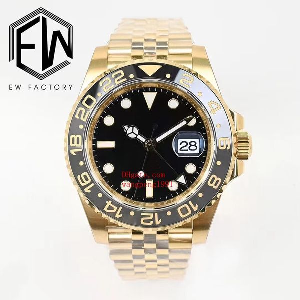 ew mens watches 40mm gmt 126713 126718 18k gold jubilee bracelet cal.3285 movement mechanical automatic men's wristwatches, Slivery;brown
ew mens watches 40mm gmt 126713 126718 18k gold jubilee bracelet cal.3285 movement mechanical automatic men's wristwatches, Slivery;brown