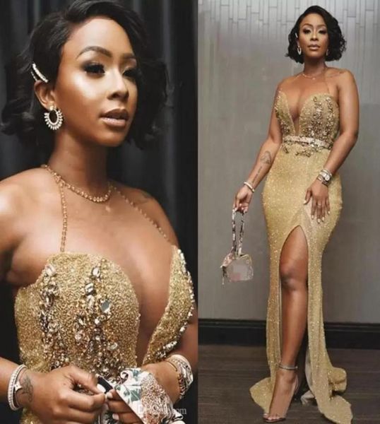 aso ebi arabic gold mermaid evening dresses beaded crystals prom dresses high split formal party gowns7097907, Black;red
aso ebi arabic gold mermaid evening dresses beaded crystals prom dresses high split formal party gowns7097907, Black;red