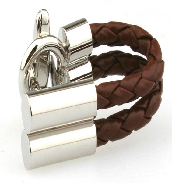 brown leather chain men039s cufflinks french shirt unique wedding groom men cuff links business silver cufflinks for mens6022207, Silver;golden
brown leather chain men039s cufflinks french shirt unique wedding groom men cuff links business silver cufflinks for mens6022207, Silver;golden
