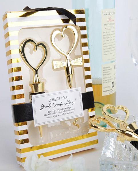 10pcs gold heart wine bottle opener ser set with gift box wedding favors party christmas gift3219471, Black
10pcs gold heart wine bottle opener ser set with gift box wedding favors party christmas gift3219471, Black
