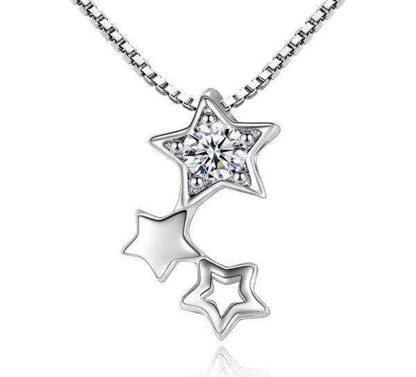 woman silver star necklcae crystal star silver pendant necklaces fashion charms necklace6054377
woman silver star necklcae crystal star silver pendant necklaces fashion charms necklace6054377