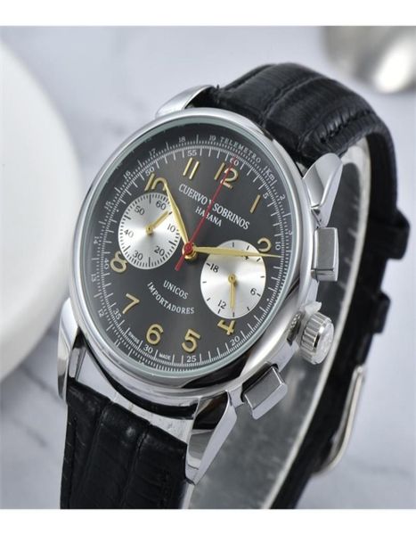 cuervo y sobrinos watches for men spacial leather 316l steel dial chronograph waterproof casual vintage style cys wristwatches25317946369
cuervo y sobrinos watches for men spacial leather 316l steel dial chronograph waterproof casual vintage style cys wristwatches25317946369