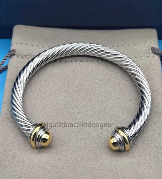 cuff bracelets women luxury charm bracelet 7mm 18k gold plated pearl steel wire rope open ed intermittent design6300448, White
cuff bracelets women luxury charm bracelet 7mm 18k gold plated pearl steel wire rope open ed intermittent design6300448, White