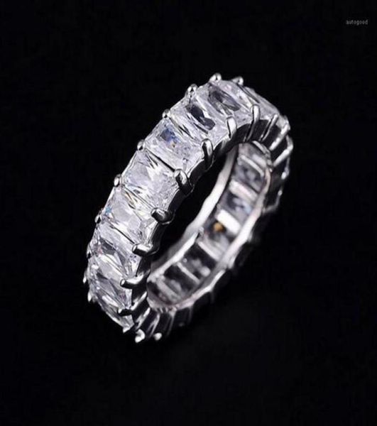925 silver pave setting full square simulated diamond cz eternity band engagement wedding stone rings size 5 6 7 8 9 10 11 121210o6268125, Golden;silver
925 silver pave setting full square simulated diamond cz eternity band engagement wedding stone rings size 5 6 7 8 9 10 11 121210o6268125, Golden;silver